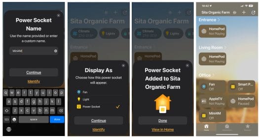SONOFF Matter review with Apple HomeKit