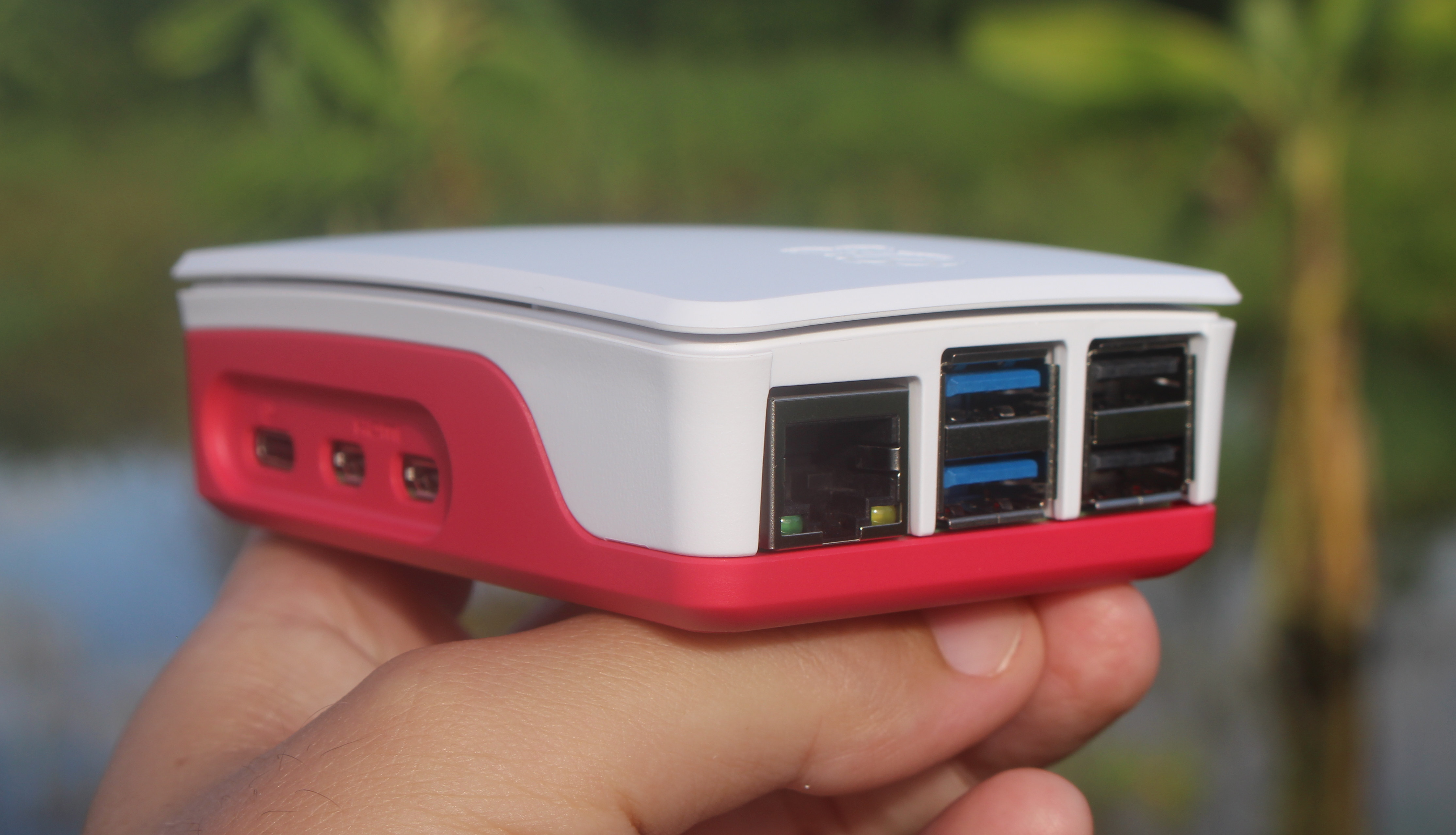 Official Raspberry Pi 5 Case - Red & White
