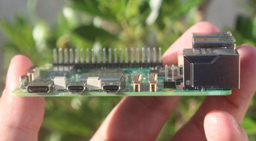 Raspberry Pi 5 USB power micro HDMI camera display connectors