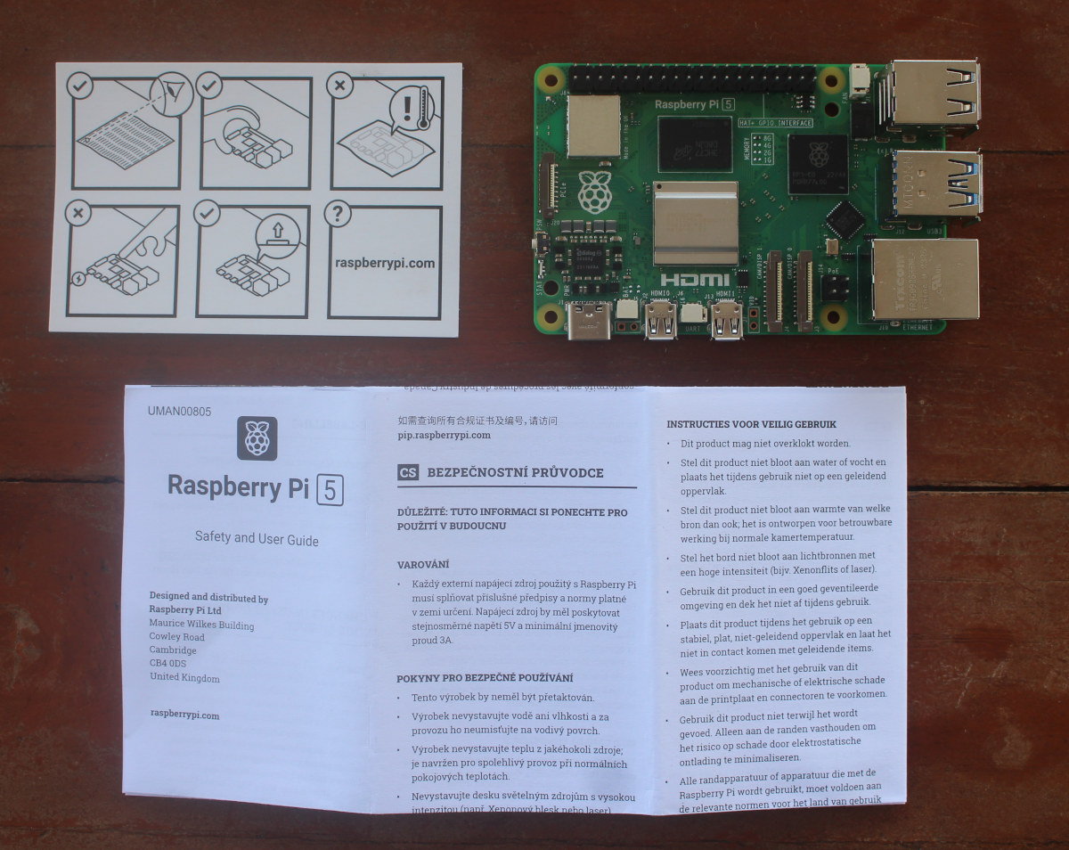Raspberry Pi 5 Slim Case for use with the official Active Cooler Pi5