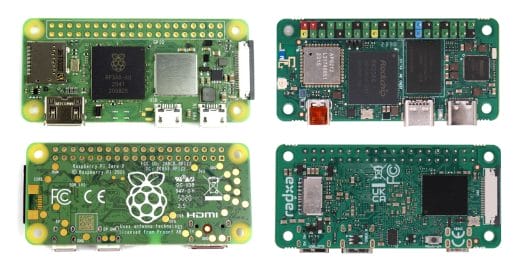 Raspberry Pi Zero 2W vs Radxa Zero 3W Raspberry Pi Zero 2W vs Raxa Zero 3W