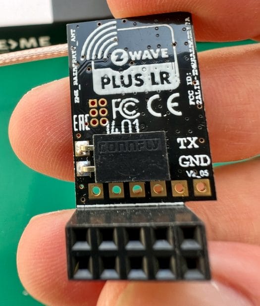 Z Wave.me.RaZberry 7 Pro Unbox2 Z Wave.me RaZberry 7 Pro board botton side