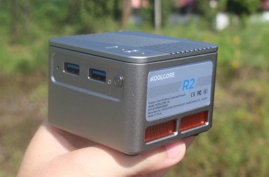 Alder Lake-N Mini PC Router Front Panel