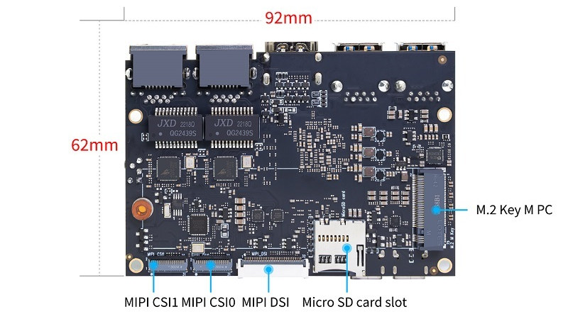 Banana Pi BPI-M7 - A thin Rockchip RK3588 SBC with dual 2.5GbE, M.2 NVMe  storage, HDMI 2.1, and more - CNX Software