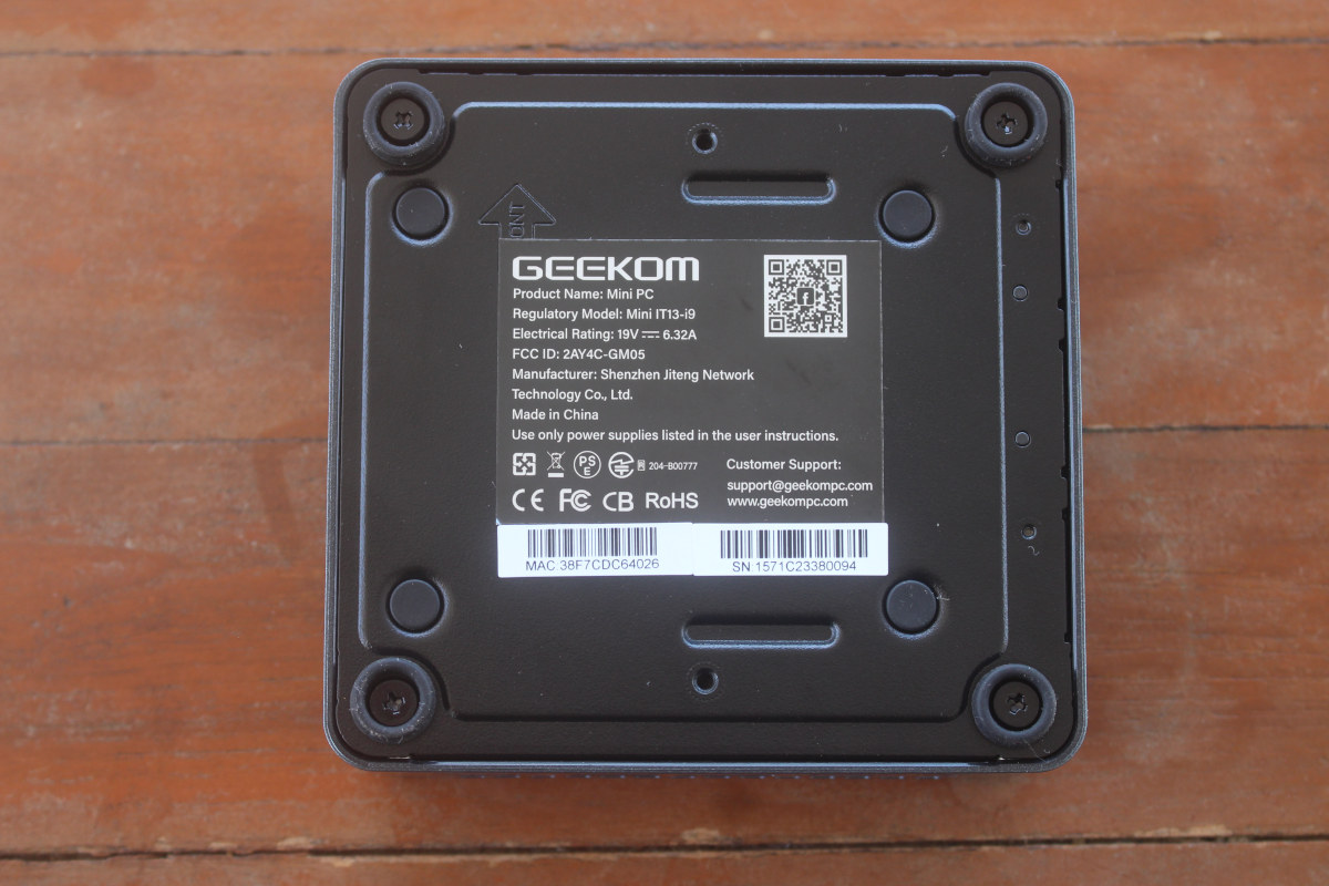 GEEKOM Mini IT13 - Retro handhelds & mini PCs specifications