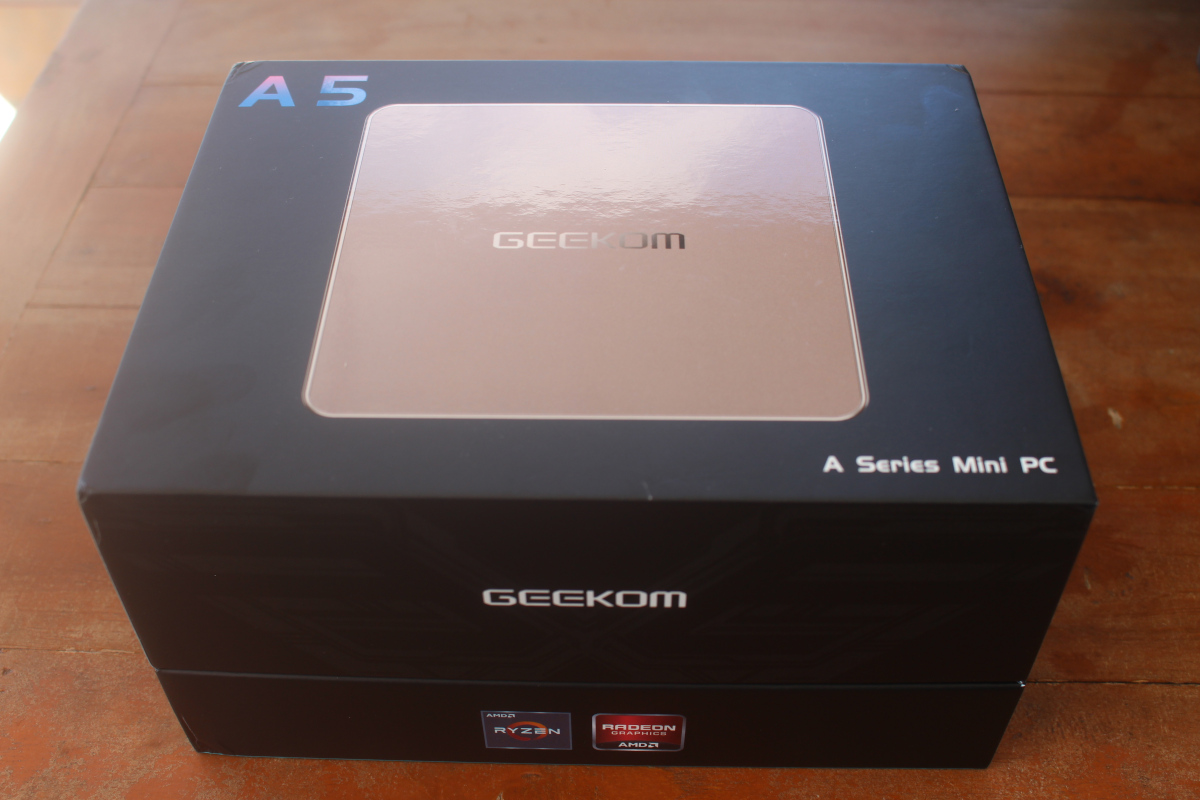 GEEKOM A5 AMD Ryzen 7 5800H mini PC review - Part 1: Unboxing, teardown, and  first boot - CNX Software