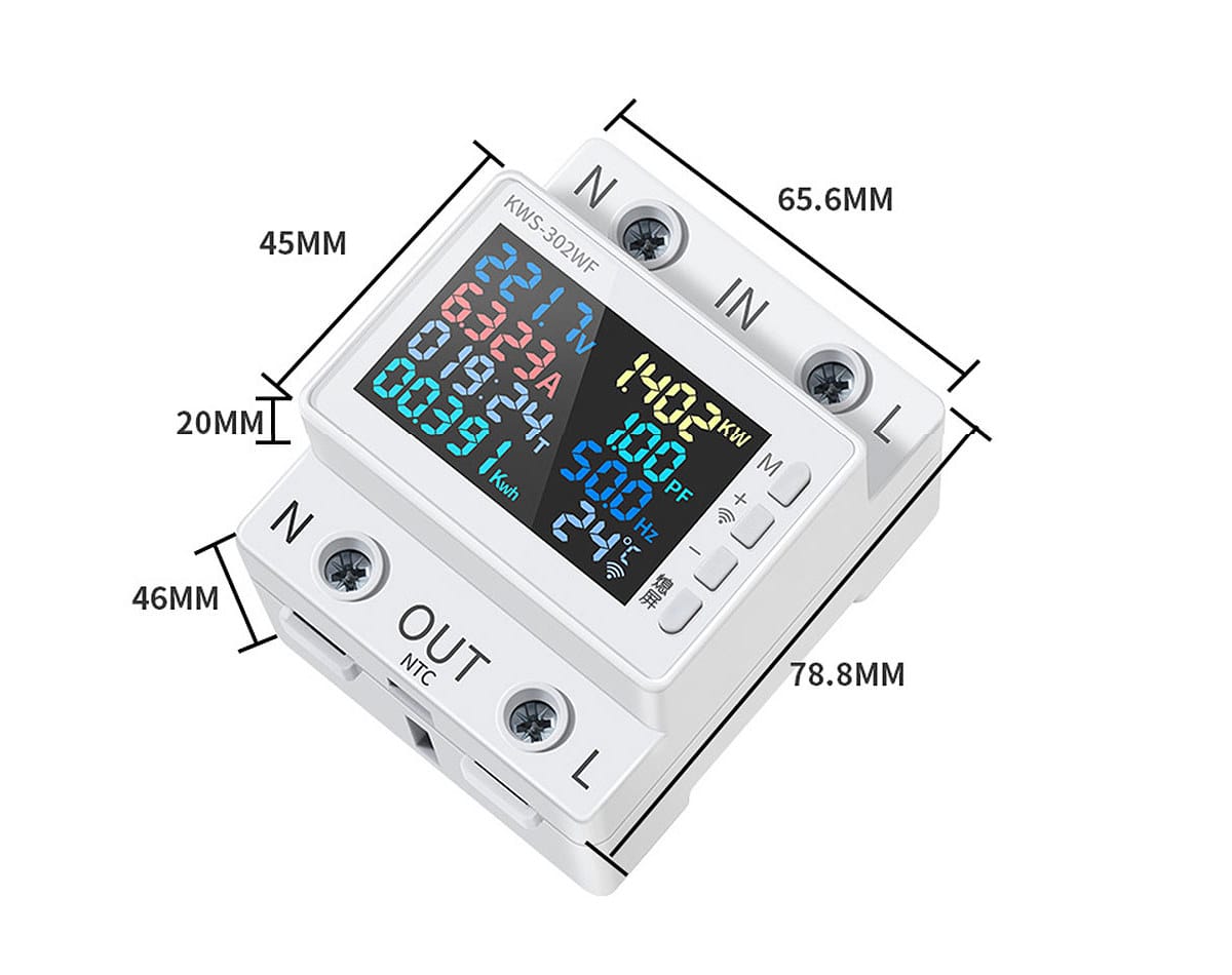 KWS-302WF WiFi power meter