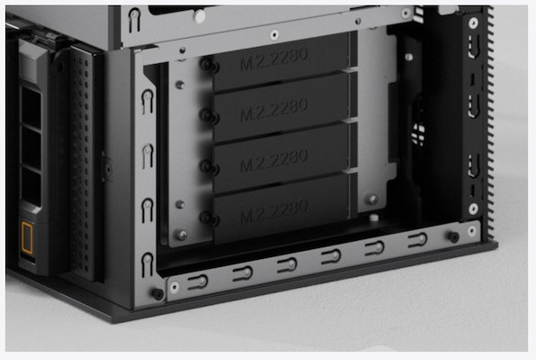 ZimaCube 6+1-bay NAS offers 2.5GbE, PCIe slots, with either Intel
