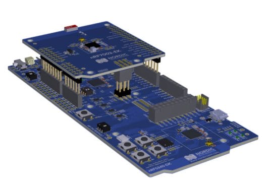 nRF7002-EK connected to Nordic DevKit nRF7002-EK connected to Nordic DevKit