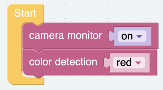 EzBlock Studio Color Detection Code