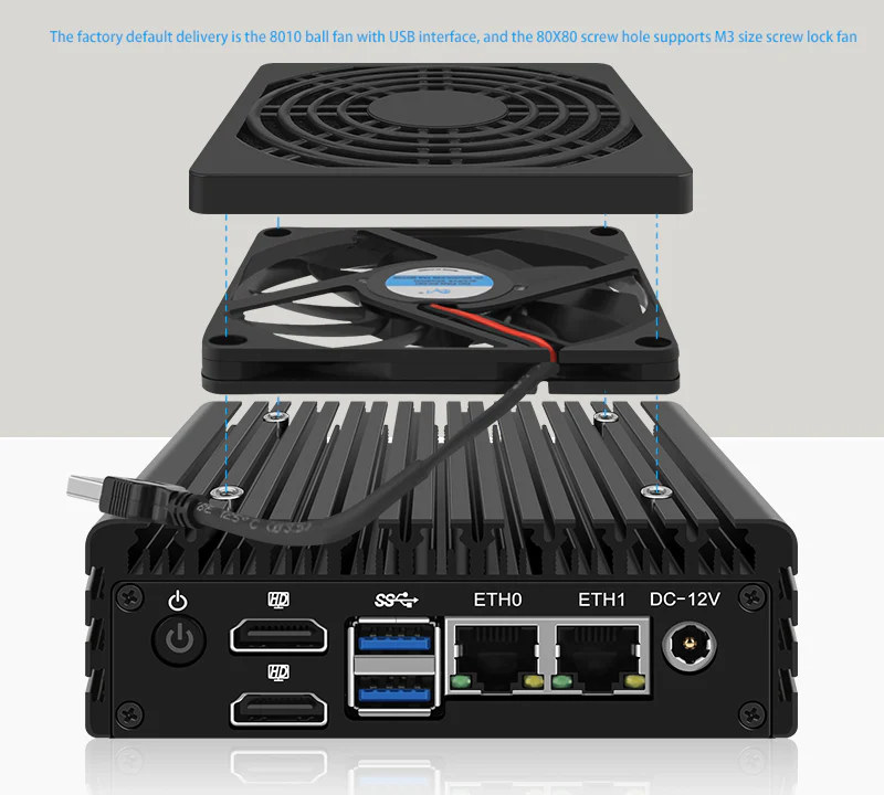 CWWK x86-P5 fanless mini PC with two 2.5GbE ports ships with up to