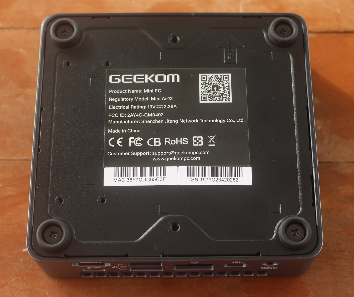 GEEKOM Mini Air12 Mini PC, 16GB DDR5 RAM Intel 12th Gen Alder Lake N100  Mini Computers(