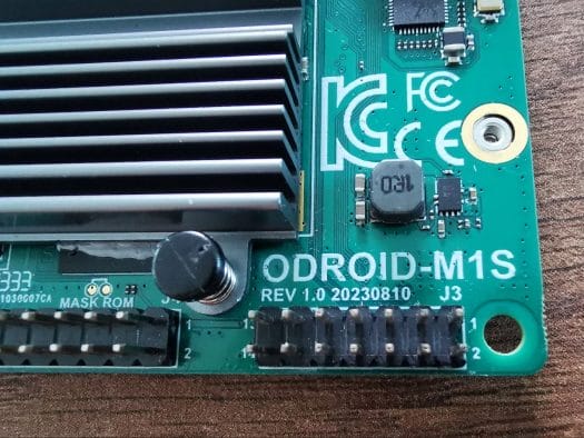 ODROID-M1S 14-pin GPIO header