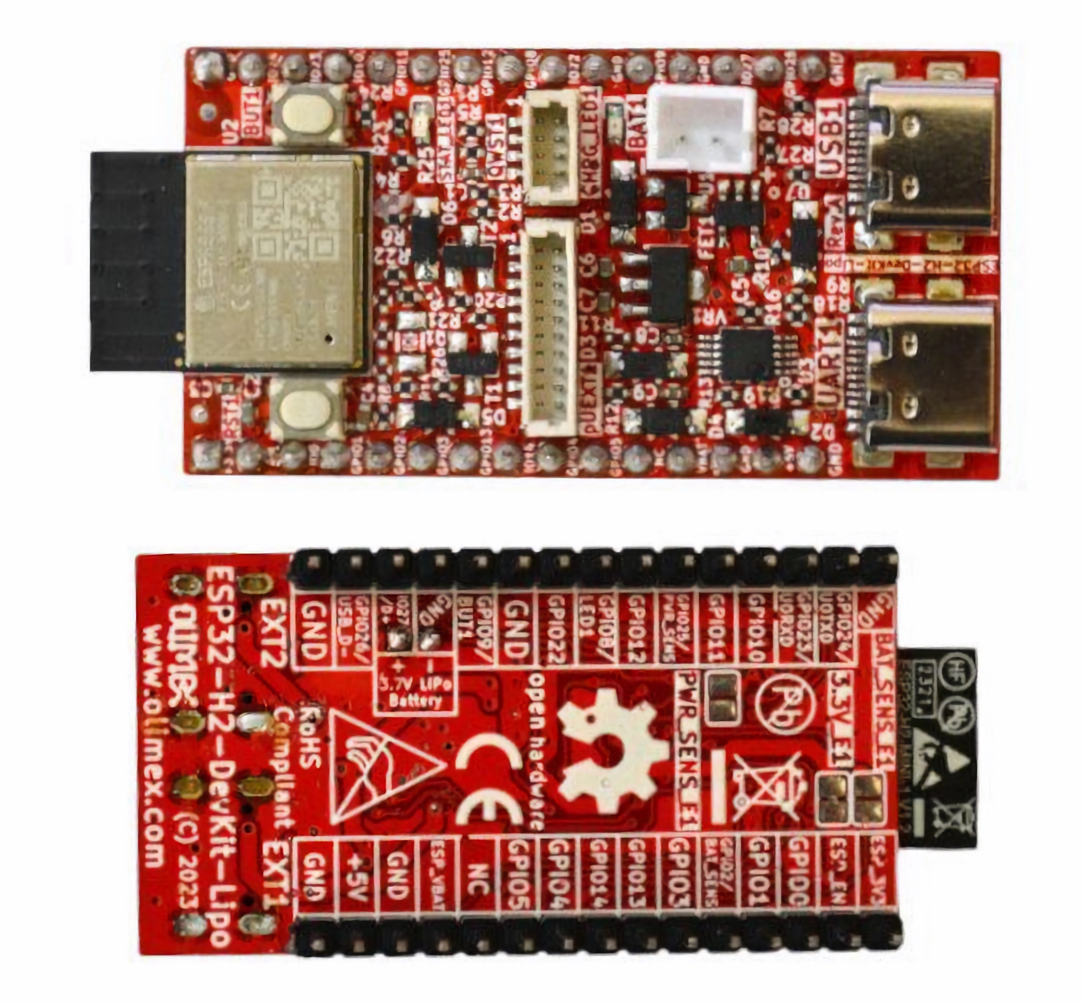 8 Euros ESP32-H2-DevKit-LiPo is an open-source hardware Bluetooth 5 LE and  802.15.4 (Zigbee/Thread/Matter) board - CNX Software