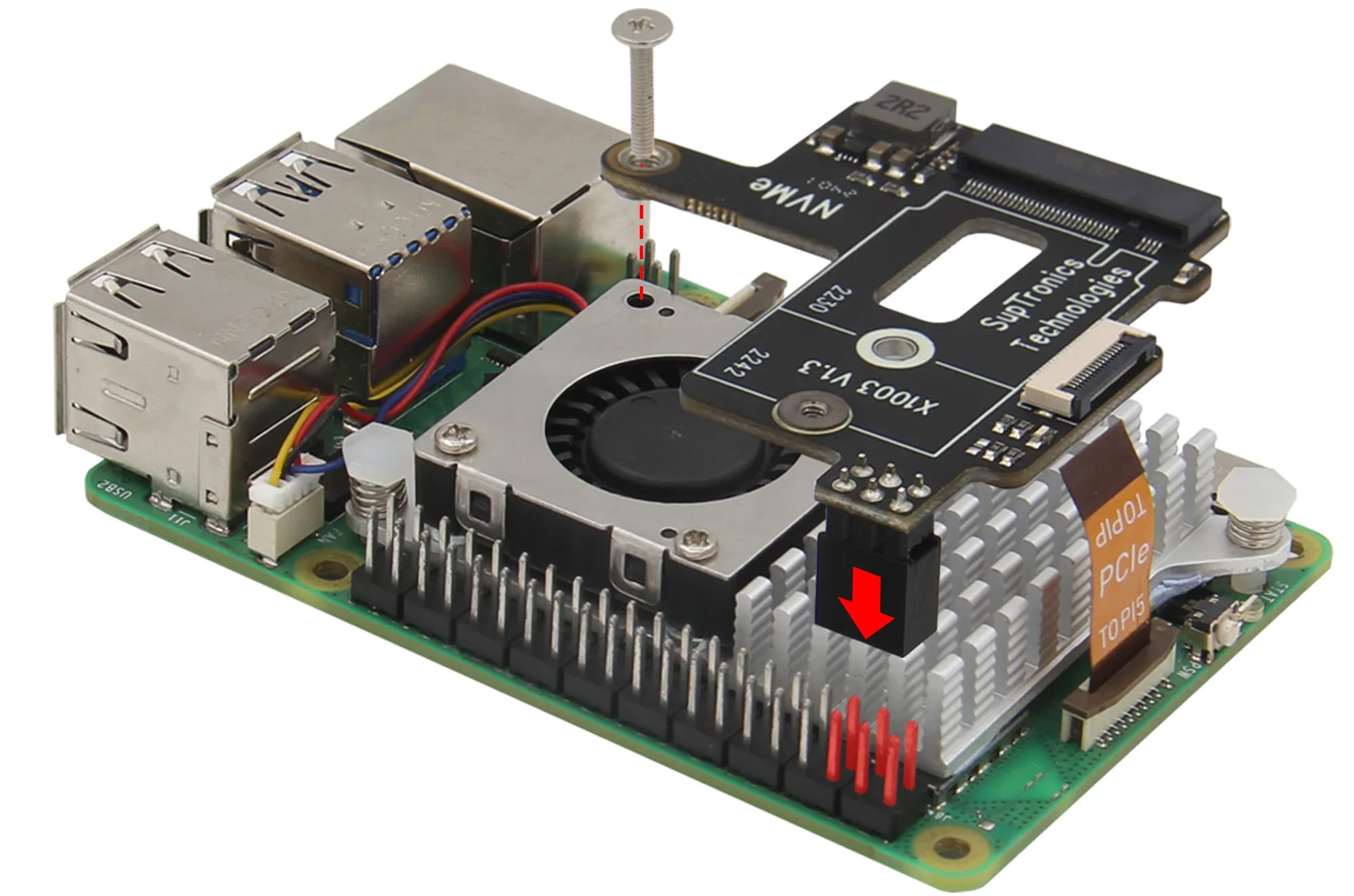 Raspberry pi clearance nvme