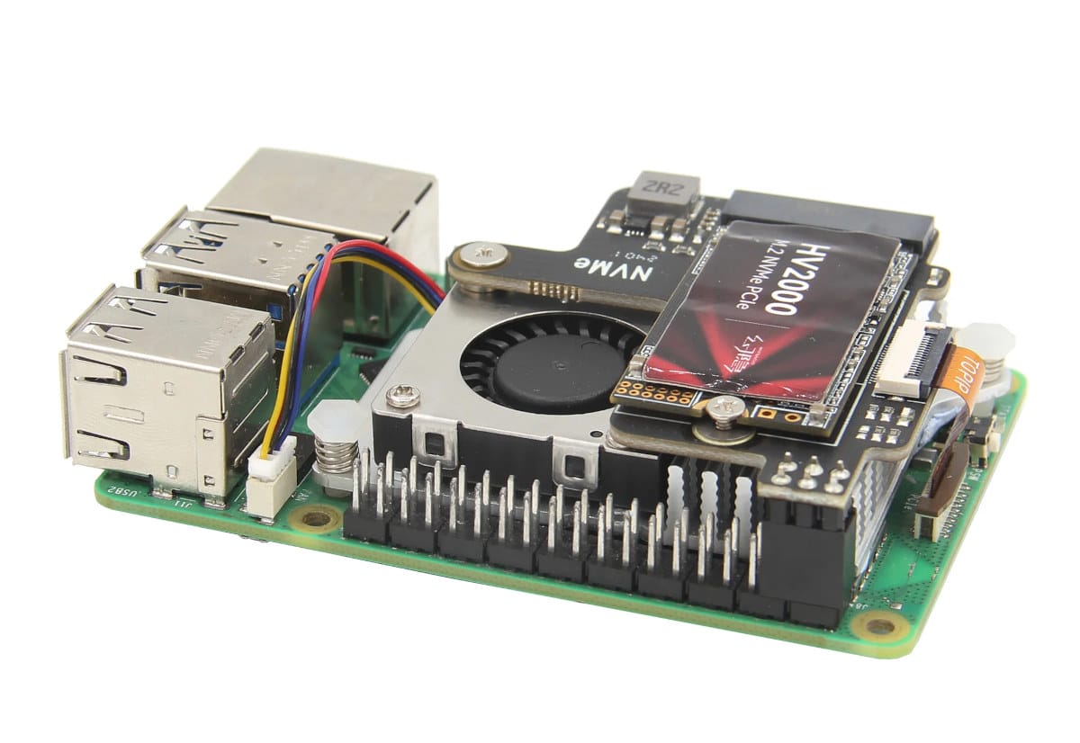 Raspberry deals pi nvme