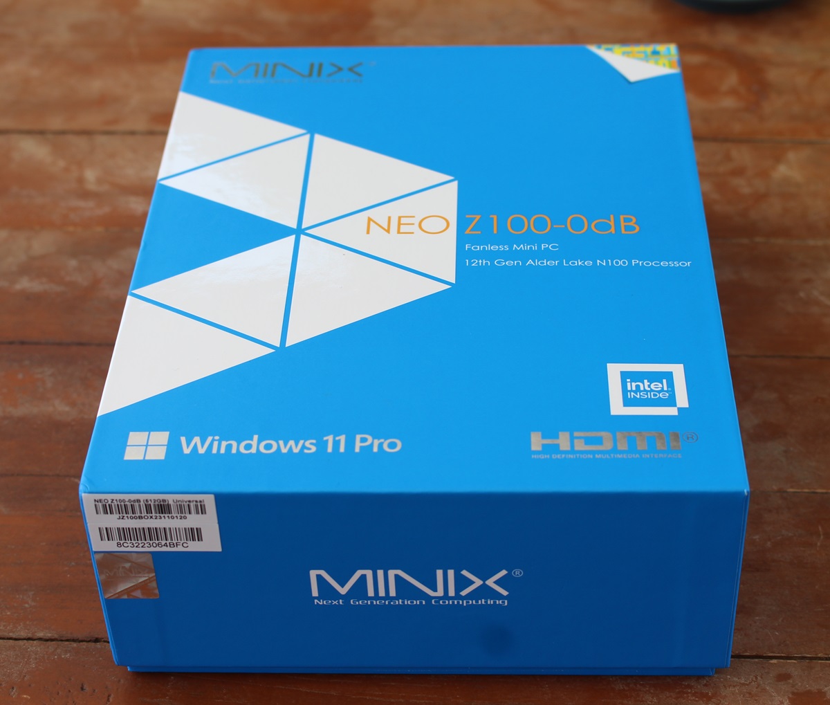 NEO Z100-0dB Windows 11 Pro mini PC