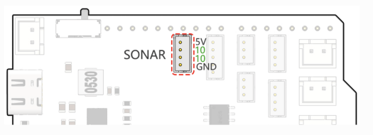 SunFounder GalaxyRVR Shield Sonar Port