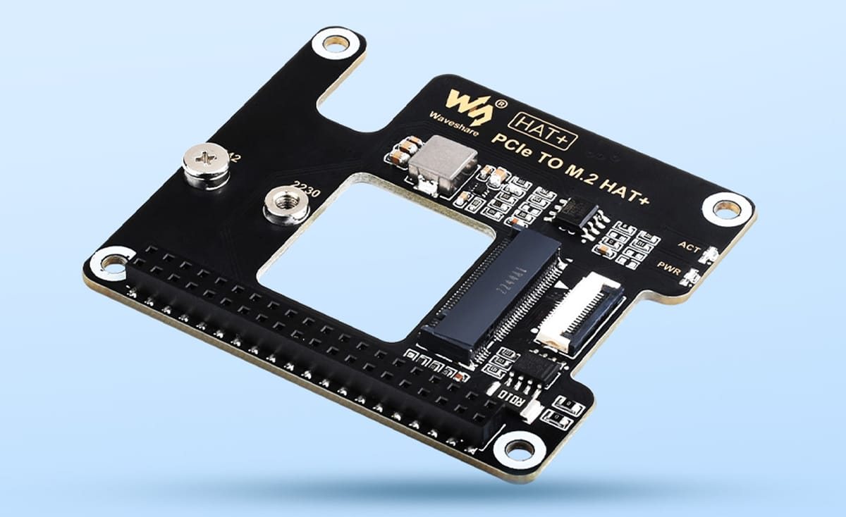 Waveshare PCIe To M.2 Adapter for Raspberry Pi 5