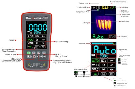 MT13S interface description