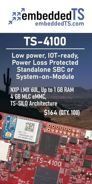 EmbeddedTS TS-4100 NXP i.MX 6ULP system-on-module