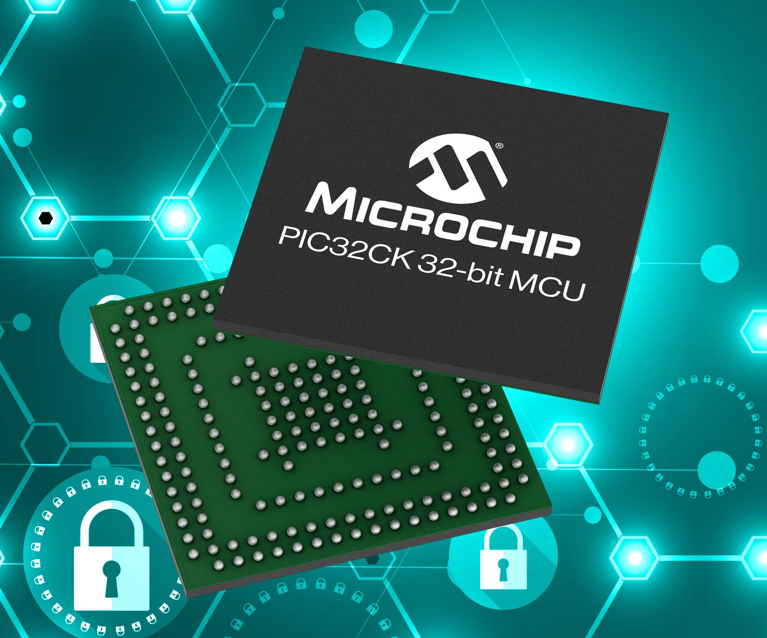 Microchip PIC32CK 32-bit MCU with HSM